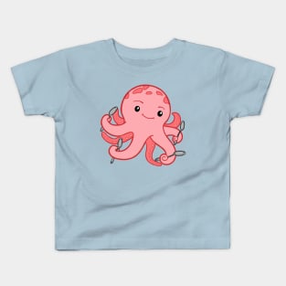 Spoonie Octopus Kids T-Shirt